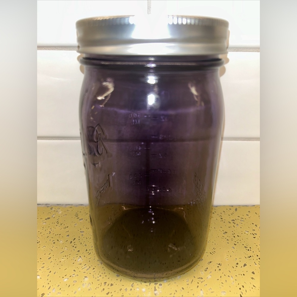 Ball Improved Purple Quart Canning Jar 1913-1915 100 Years Of American Heritage - Picture 4 of 10